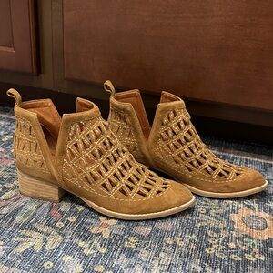 Jeffrey Campbell Suede Booties